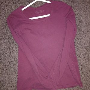 Maurice's maroon crop top